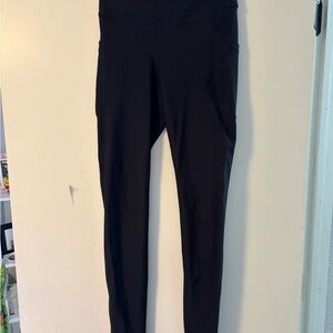 Women's Black High-Waist Tall Leggings